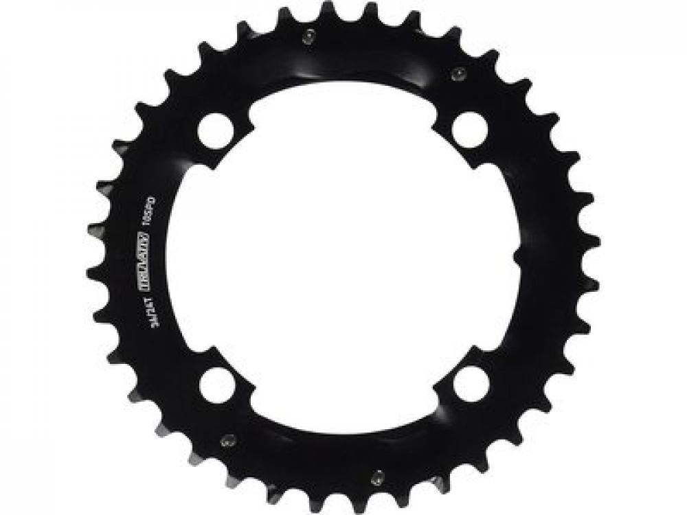 SRAM Kettenblatt Kettenblatt Kettenblatt MTB 36T 104mm 2x10 matt schwarz - präziser Antrieb für Specialized
