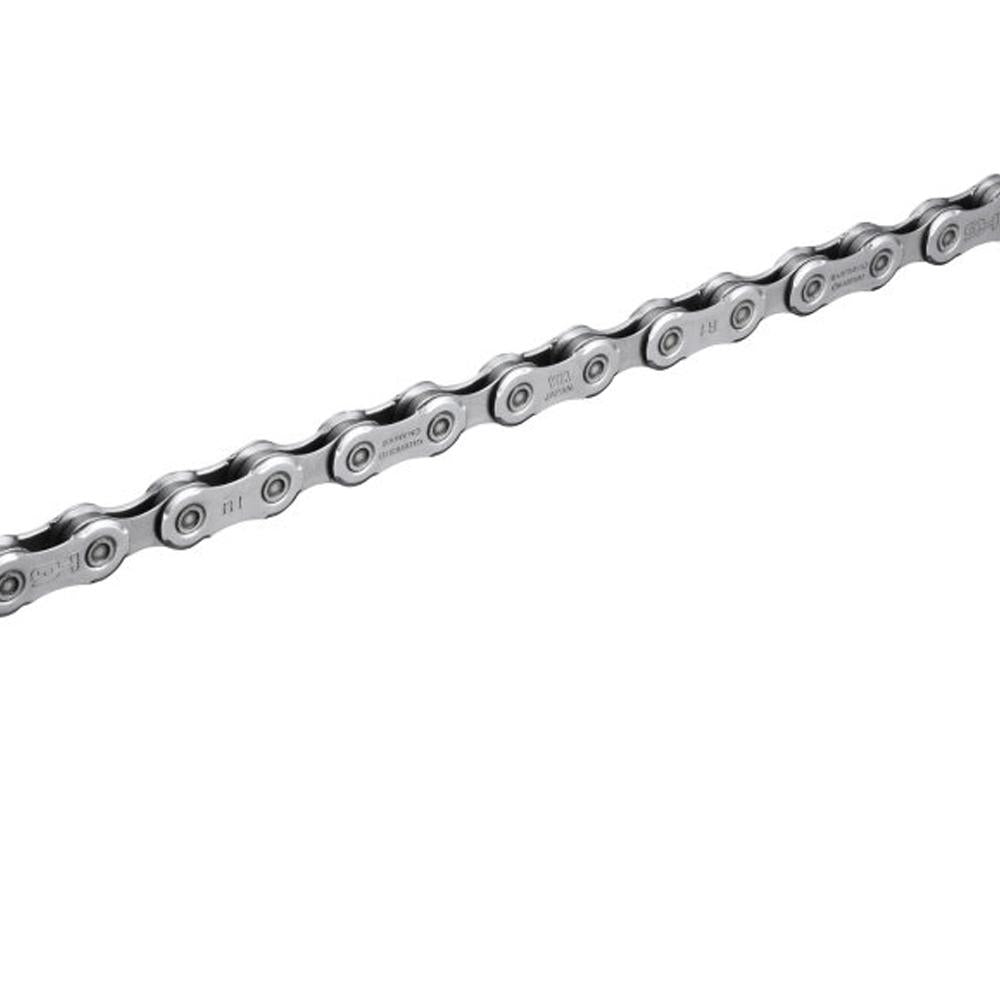 SHIMANO DEORE CN-M6100 12-fach 138 Glieder Fahrradkette, silber.