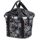 KLICKfix Fahrradkorb Fahrradtasche Bikebasket Reisenthel fleur schwarz 35x28x26 cm