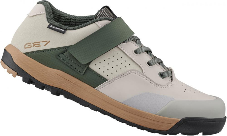 SHIMANO Fahrradschuhe GE700 MTB SPD Fahrradschuhe Herren/Damen Größe 43 Grau