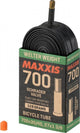 Maxxis WelterWeight 28x1.30-2.00\" (700x33/50C) AV 48 mm Fahrradschlauch  0,8 mm Wandstärke, Butyl, ETRTO 33/50-622, Autoventil