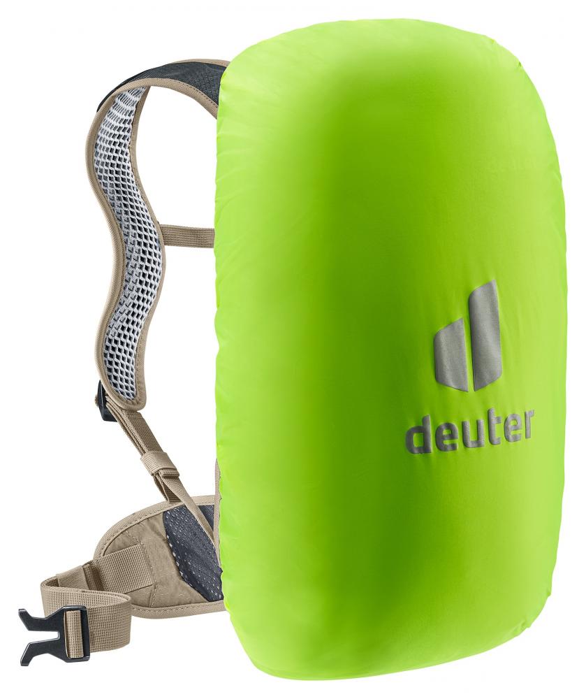 Deuter Race 8 Fahrradrucksack Alu-Greystone - Leichter & stabiler Rucksack mit Airstripes