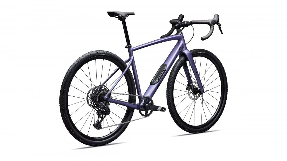 Specialized Diverge E5 Comp Gravel Bike - Satin Metallic Violet/Obsidian - Rahmengröße 54cm - Gravelbike