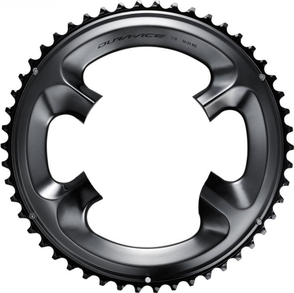 SHIMANO Kettenblatt DURA-ACE FC-R9100 50 Zähne - maximale Effizienz für Rennrad-Antriebe