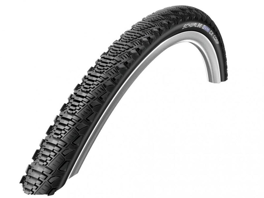 Schwalbe CX COMP Fahrradreifen 20x1.75 mit griffigem Profil, Active Line K-Guard.