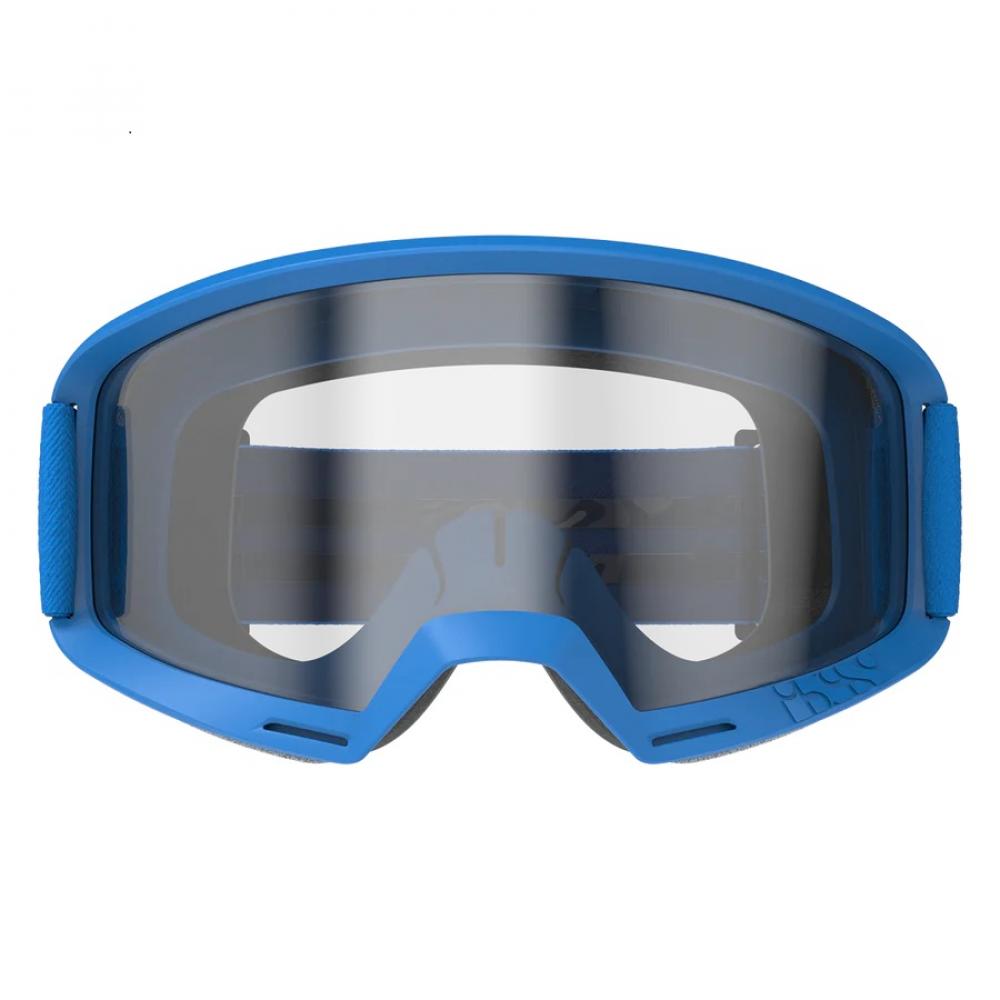 IXS Sports Division iXS Hack Goggle Clear Lens unis Racing Blue - großes Sichtfeld & Komfort