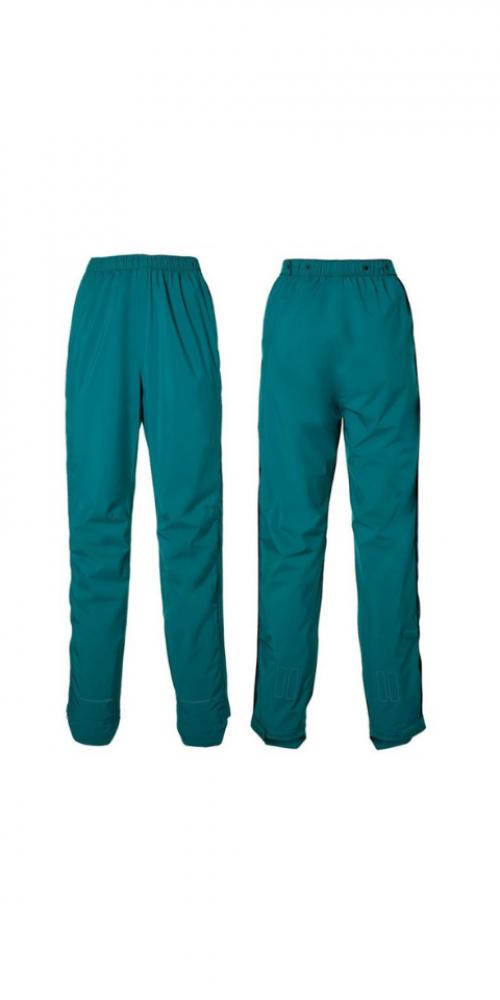 Basil Skane Herren-Regenhose teal green L wasserdicht, atmungsaktiv, reflektierend