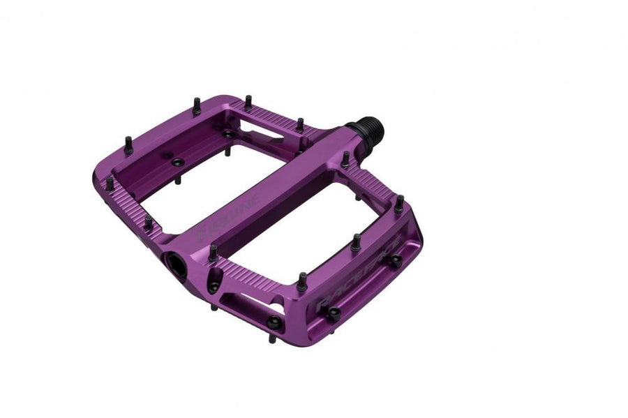Race Face Turbine Plattform-Pedal, purple lila - leichtes Performance-Pedal für Trail & Enduro