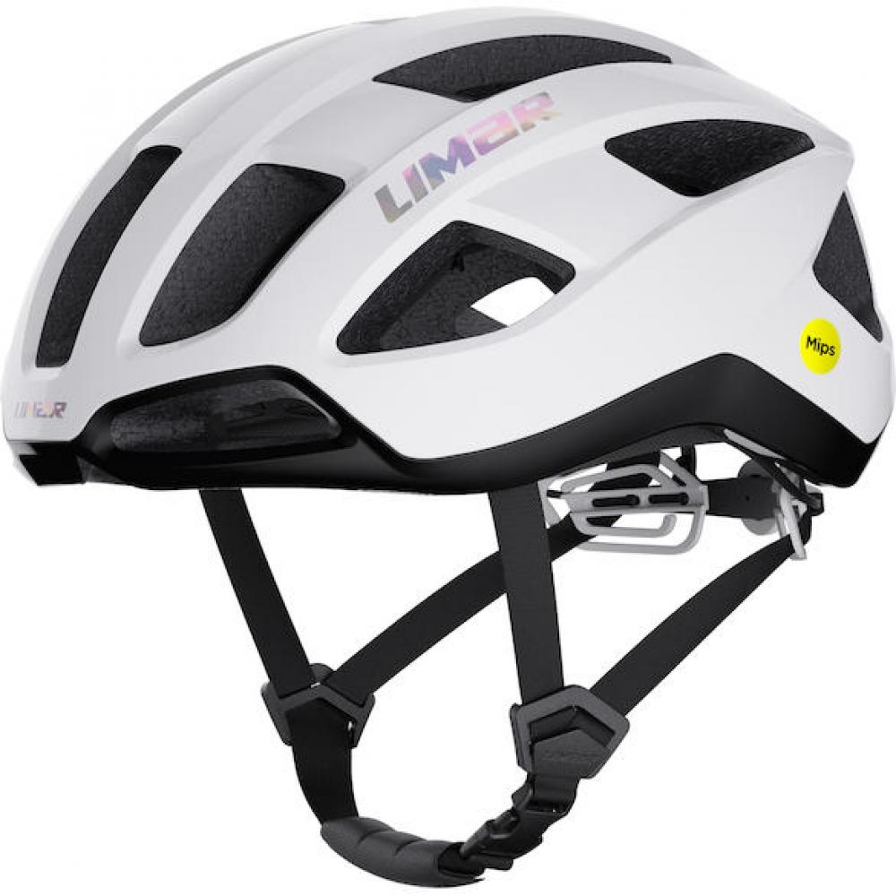 Limar Air Stratos + MIPS Helm L 57-61 cm Iridescent White