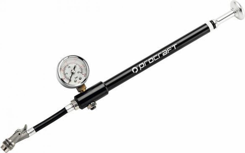 Federgabel-/ Dämpferpumpe Blow Up Ii Mini Schwarz/silber - Präzise Fahrwerksabstimmung
