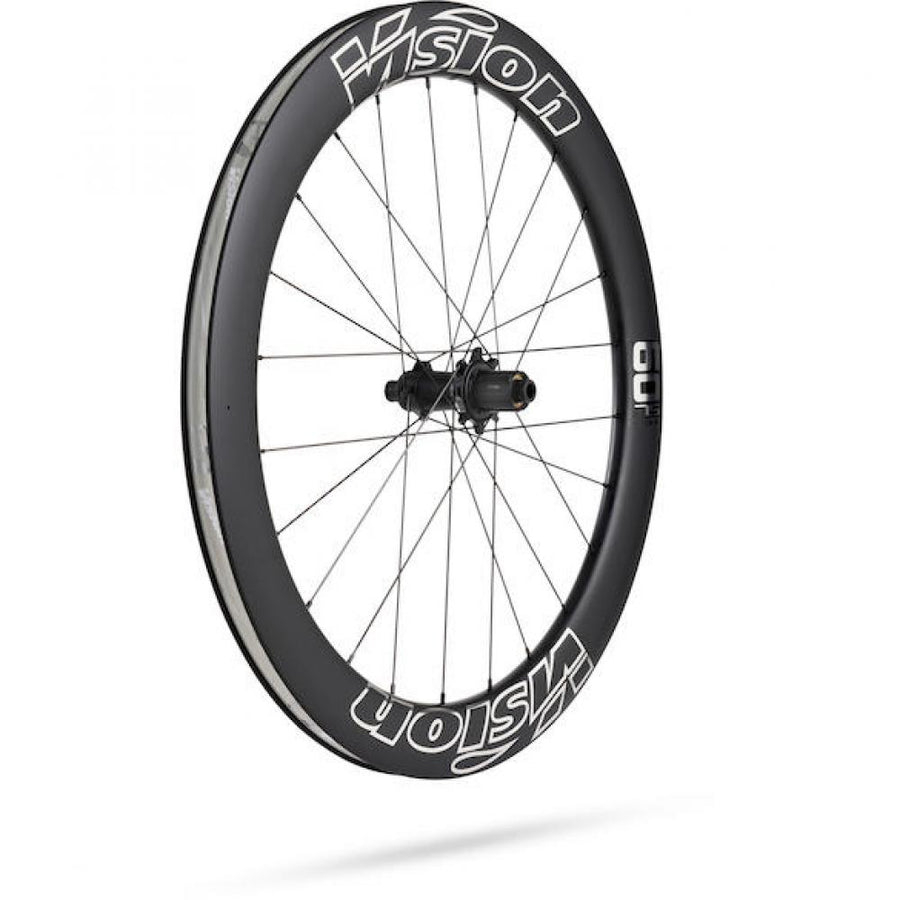 Vision Laufradsatz Metron 60 SL Disc 622x21x60 mm Schwarz/silber - aerodynamische moderne Ausführung