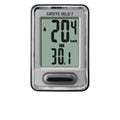 Cat Eye Tacho Velo 7 CC-VL520, silber, mit Anzeige: 20.4 km/h und 30.1 MX.