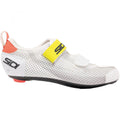 Sidi T-5 Air grey/white/yellow 45 grau/weiß/gelb - leistungsstarker Triathlon-Rennradschuh