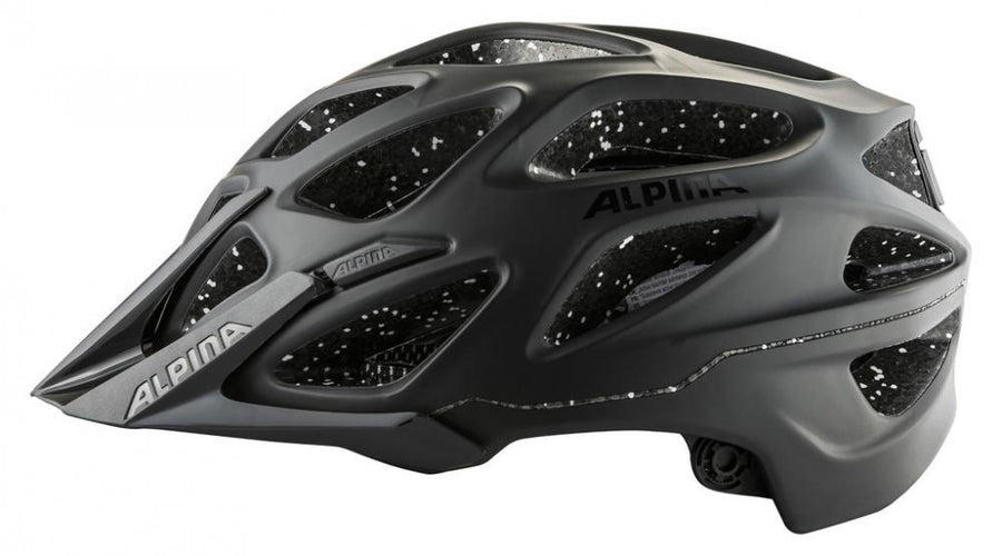 Alpina Fahrradhelm Mythos Tocsen schwarz matt 52 bis 57cm