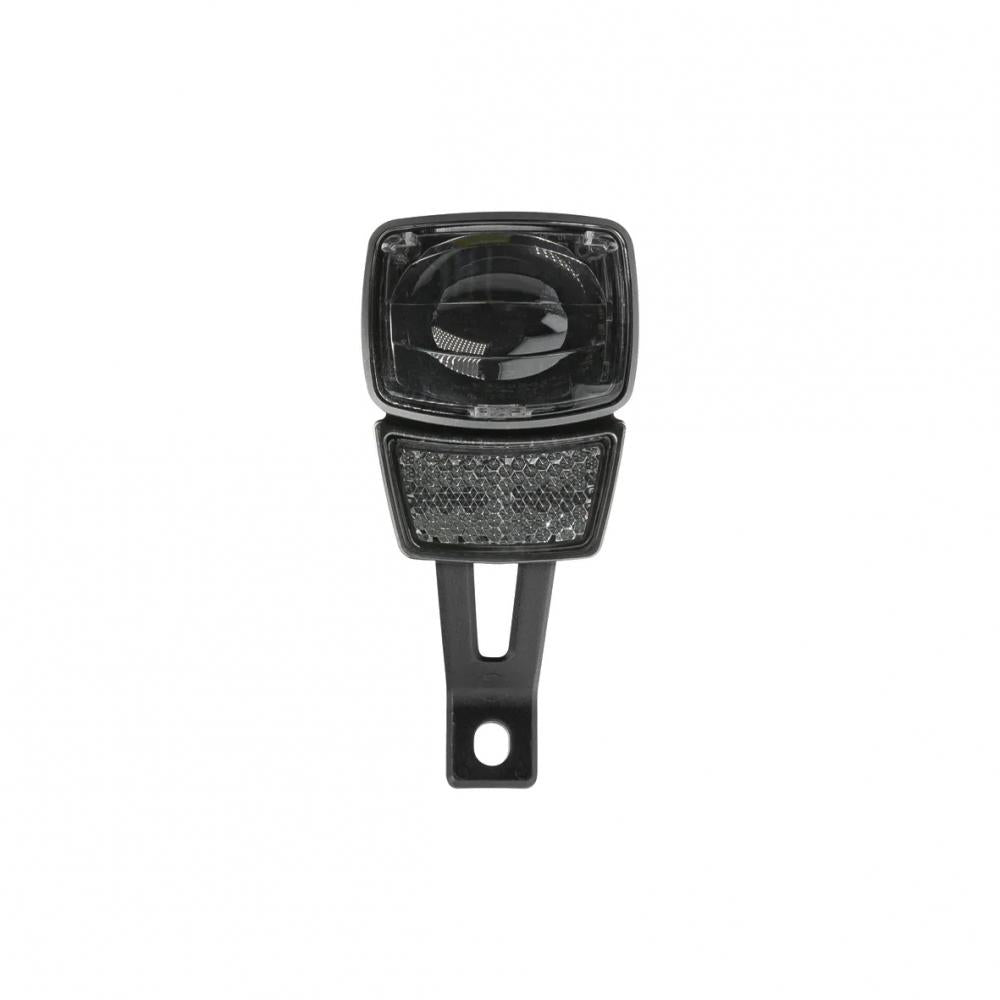 AXA Nxt 30 Dynamo Steady LED Frontlicht - 30 Lux Fahrradlampe mit Standlichtfunktion