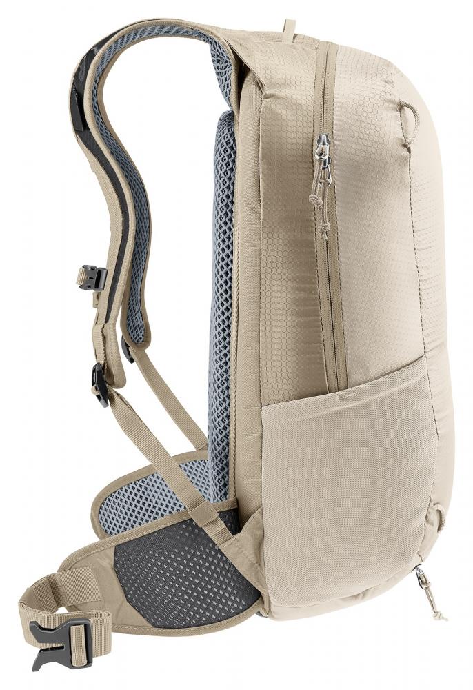 Deuter Race 16 Fahrradrucksack 16 Liter Alu-Greystone - Leichter Mountainbike-Rucksack mit Airstripes