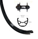 Bike-Parts Laufrad|Vorderrad 29 Zoll Deore 6-Loch schwarz Schnellspanner 32-Loch Ryde Rival 19 Disc schwarz Nirosta-Speichen schwarz