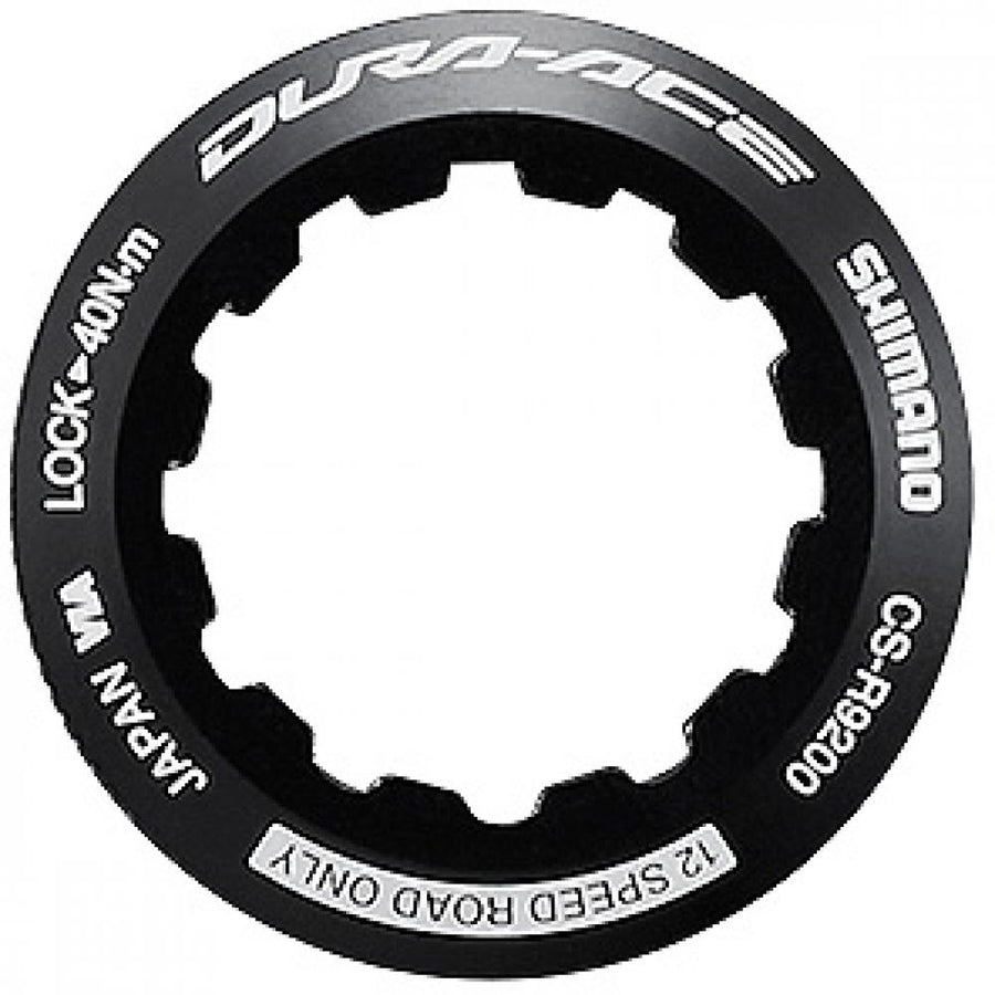 SHIMANO Verschlussring CS-R9200 - Lockring für 12-fach Rennradkassetten, 8 g