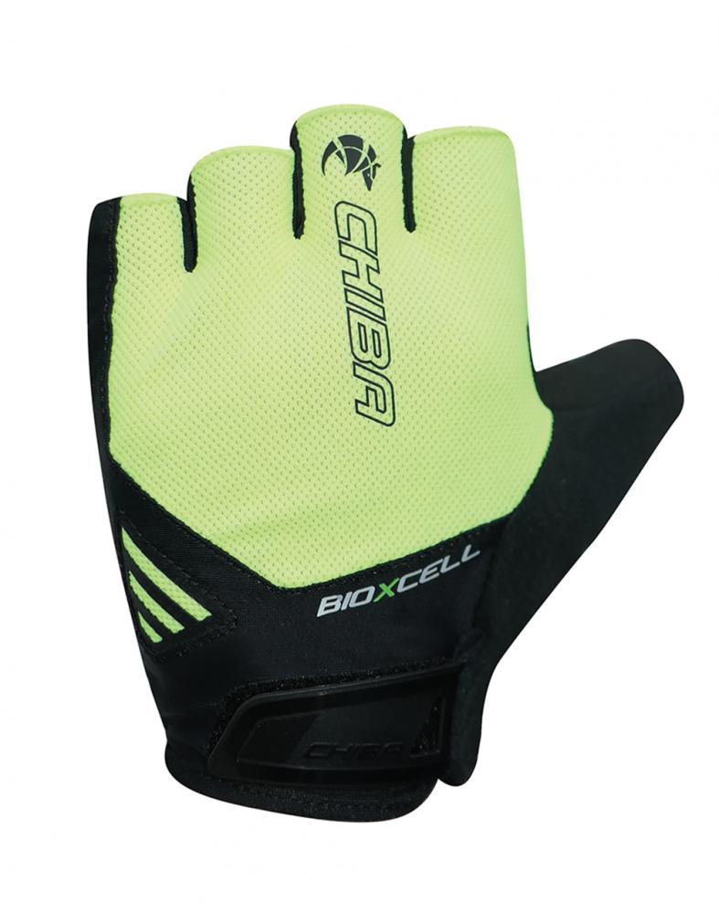 CHIBA BioXCell Air - Radhandschuhe neongelb, 3XL, BioXCell-Polsterung, atmungsaktiv