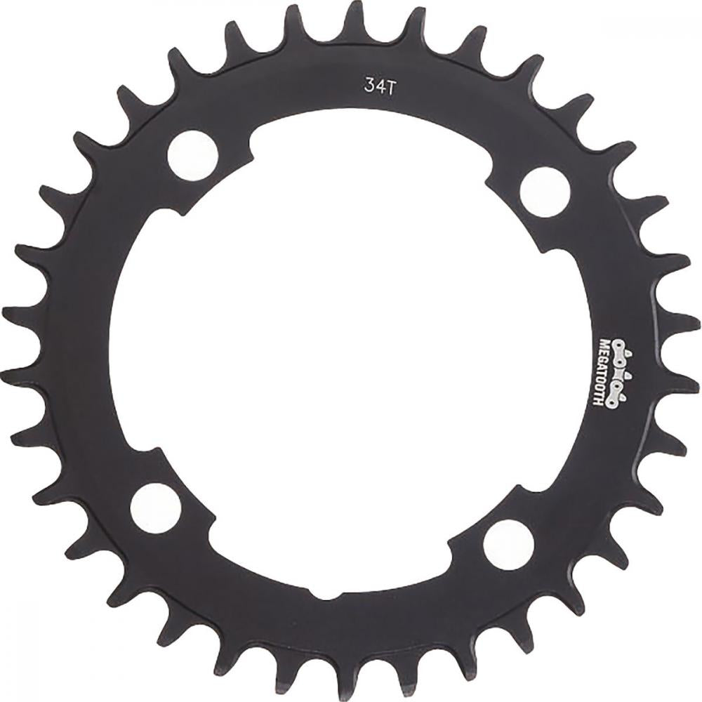 FSA Kettenblatt Megatooth 4-Arm 104 mm x 44 T Stahl - E-Bike & MTB 1x-Antrieb