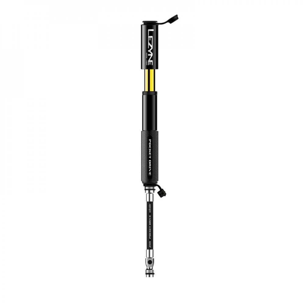 LEZYNE Minipumpe POCKET DRIVE PRO mattschwarz