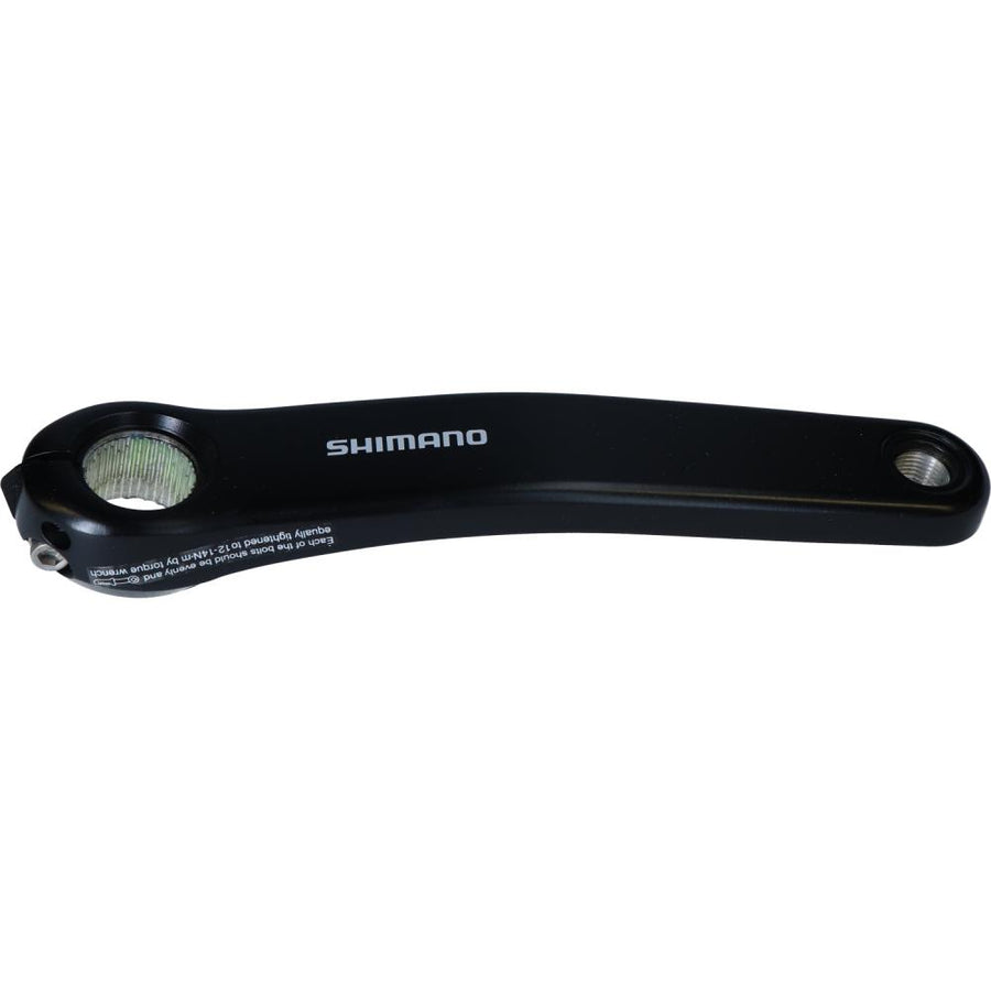 SHIMANO Kurbelarm SHIMANO E-BIKE SYSTEMS FC-EN500 Kurbelarm - 500, 175mm, schwarz
