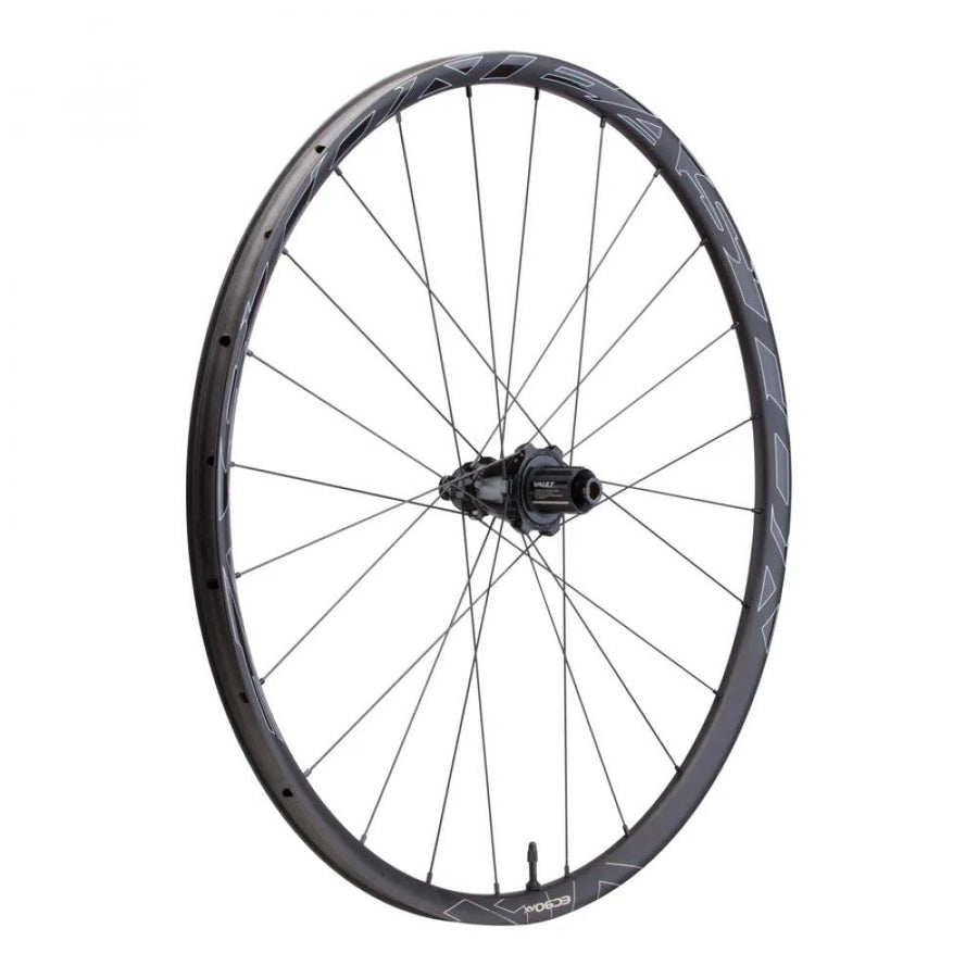 Easton EC90 AX Disc Carbon Hinterrad 700C schwarz, leichtes Performance-Laufrad.