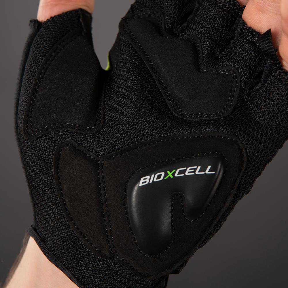 CHIBA BioXCell Air - Radhandschuhe neongelb, 3XL, BioXCell-Polsterung, atmungsaktiv