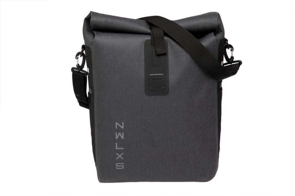 New Looxs Radtasche Varo Single Grey 20L Grey - wasserdichte Einzeltasche für Alltag & Tour