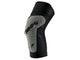 100% Ridecamp knee pads XL black/grey - ultraleichte MTB Knieschoner mit hoher Atmungsaktivität