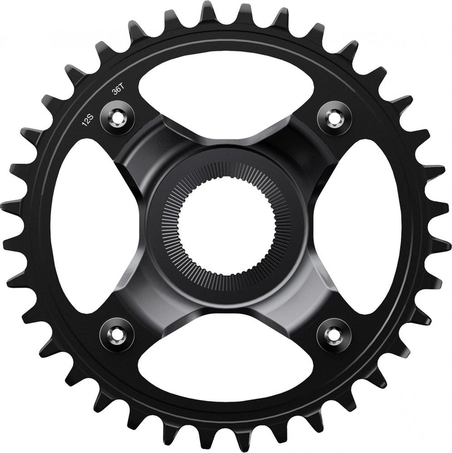 SHIMANO Kettenblatt E8000 SM-CRE80 36Z 56,5 mm - präziser Antrieb für E-MTB