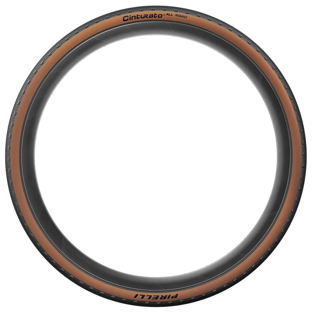 Pirelli Cinturato All Road 28x2,00" (50-622), Faltreifen, TLR, ProCompound, schwarz/braun, pannensicher, Grip auf Asphalt & Schotter, ideal für Allroad-Touren