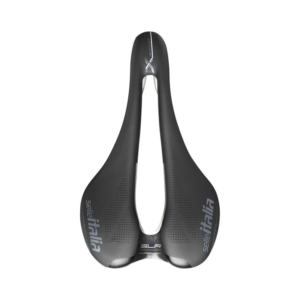 Selle Italia SLR Boost X-Cross TI 316 Superflow L3 - 145×248 mm MTB-Kurzsattel mit Stoßdämpfung & extra Ausschnitt