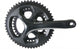 SHIMANO Kurbelgarnitur TIAGRA FC-4700 Kurbelgarnitur - 10-fach, 172,5 mm, 52-36 Zähne, 36 Zähne, Grau