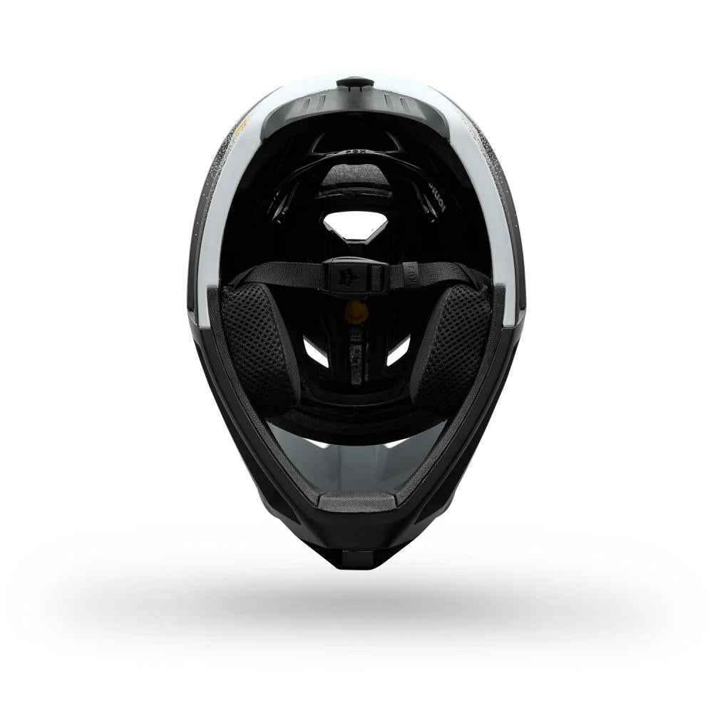 FOX Proframe RS Aura Fullface-MTB-Helm White S 51-55 cm