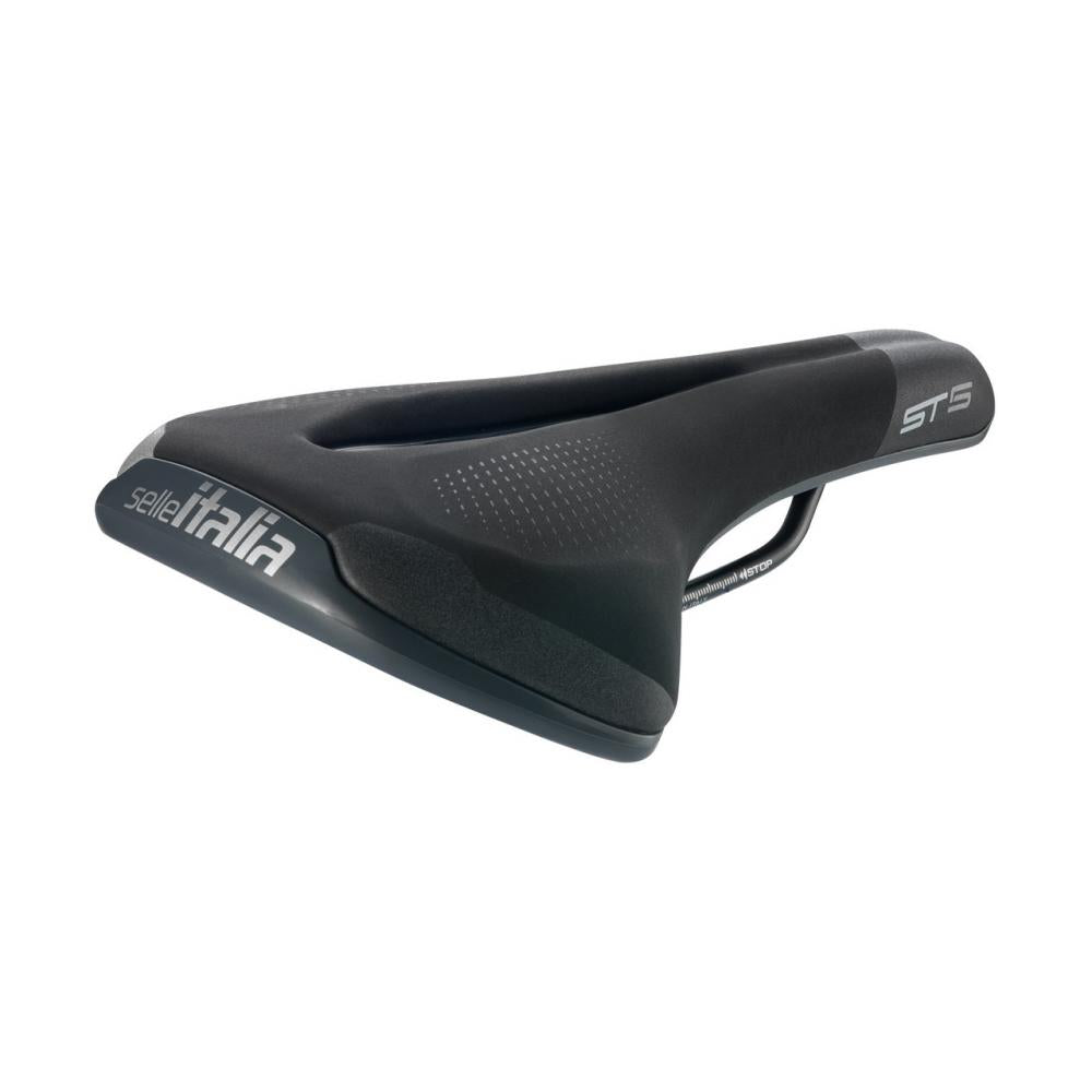 Selle Italia ST 5 Flow L2 City-/Touring-Sattel 165 × 276 mm Flow-Aussparung, Gel-Polsterung, FeC-Alloy Schiene Ø 7 mm