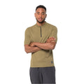 Jack Wolfskin Bike Commute Hz T M Synthetic Fiber T-Shirt Shortsleeve Grey Olive Größe XL