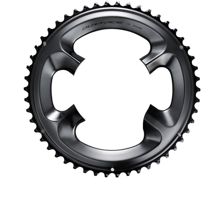 SHIMANO Kettenblatt DURA-ACE FC-R9100 53 Zähne - maximale Antriebs-Effizienz für Rennräder
