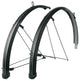 SKS Bluemels Stripes Schutzblechset 28\" 45mm schwarz matt  robustes, korrosionsgeschütztes Design mit ASR-Sicherheitssystem für optimalen Spritzwasserschutz