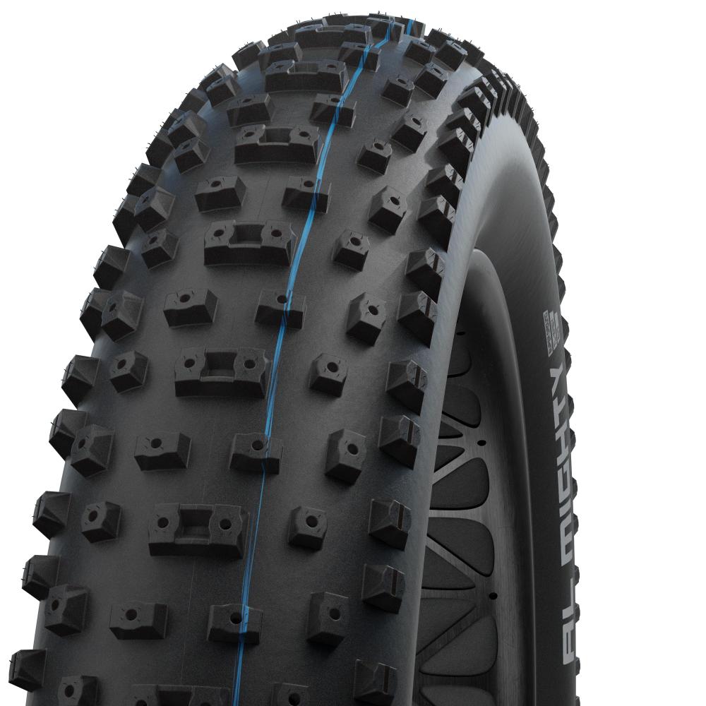 Schwalbe AL MIGHTY Evolution Line SpeedGrip Super Ground Faltreifen 120-559 - Fatbike Reifen für Schnee und Schlamm - Schlauch - Fahrradreifen
