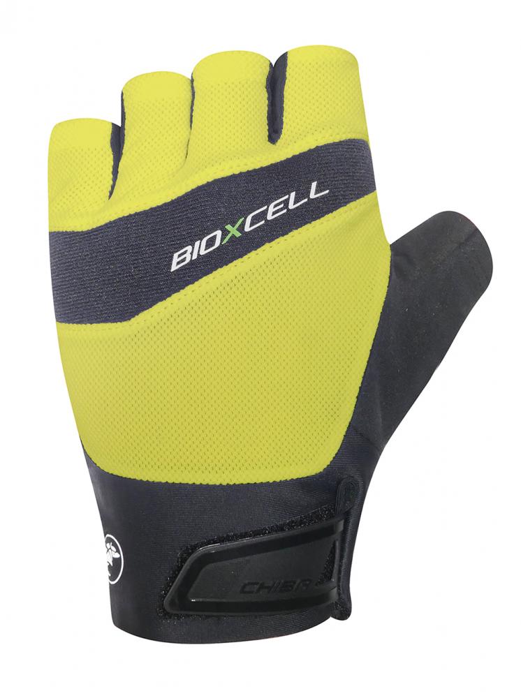 CHIBA BioXCell Pro - Radhandschuhe neongelb 3XL mit BioXCell-Polsterung