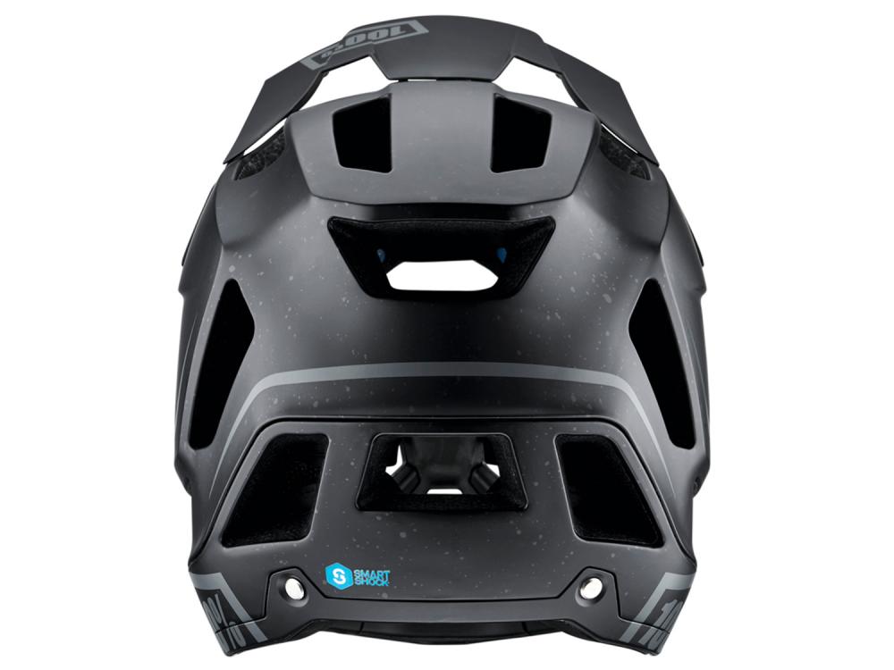 100% Trajecta helmet w/Fidlock S black - leichter Fullface-Helm mit Top-Belüftung