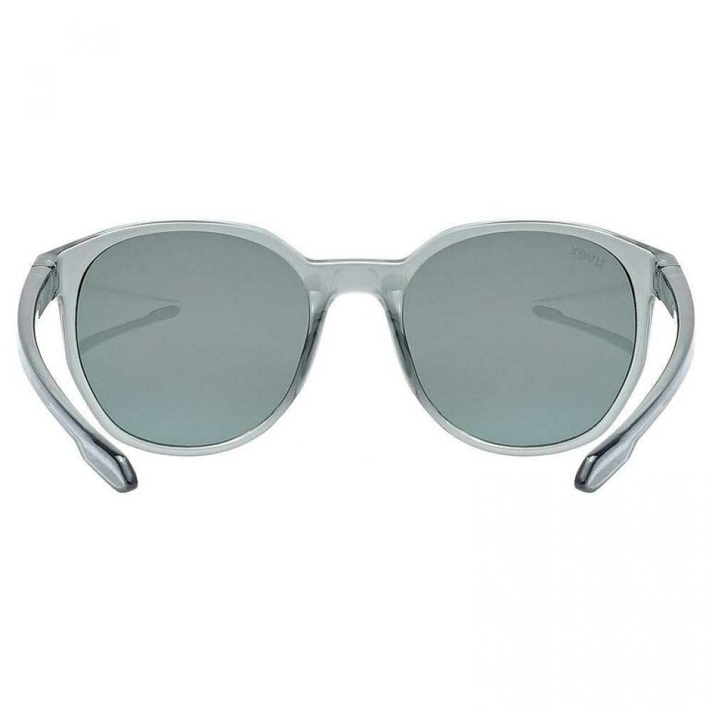 uvex LGL 54 smoke - MIRROR pink, Sonnenbrille für sportliche Lifestyle-Liebhaber, 100% UVA-, UVB- und UVC-Schutz bis 400 nm und klare Sicht