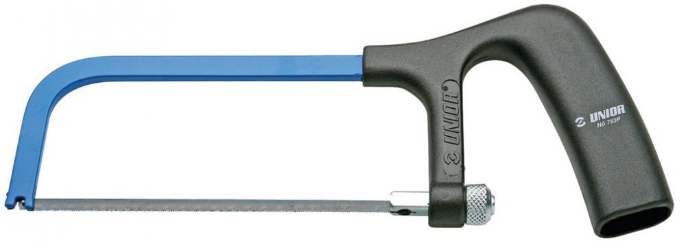 UNIOR Säge 260 mm 753P - Bügelsäge mit wechselbarem 150 mm-Sägeblatt, Kunststoffgriff