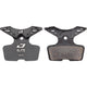 Jagwire Disc Elite Cooling Bremsbeläge Semi-Metallic für SRAM/AVID - Aluminium-Kühlrippen