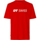 DT Swiss T-Shirt DT SWISS Classic Logo XL Rot - sportliches Unisex Shirt in moderner Ausführung