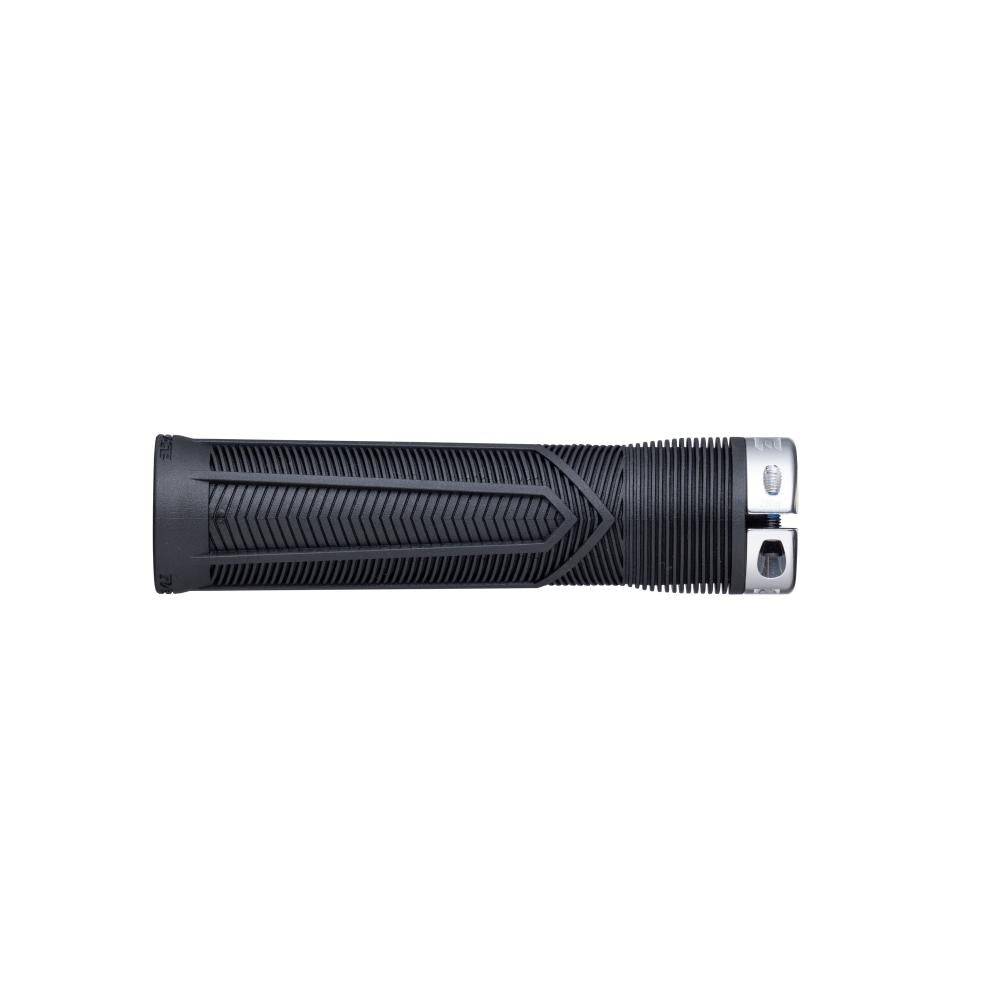 Race Face Chester Lock-On Griff 136/34mm, black/silver - sicherer Halt und Kontrolle