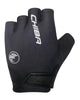CHIBA Gel Air - kurze Radhandschuhe, Gelpolster, atmungsaktiv, schwarz, S