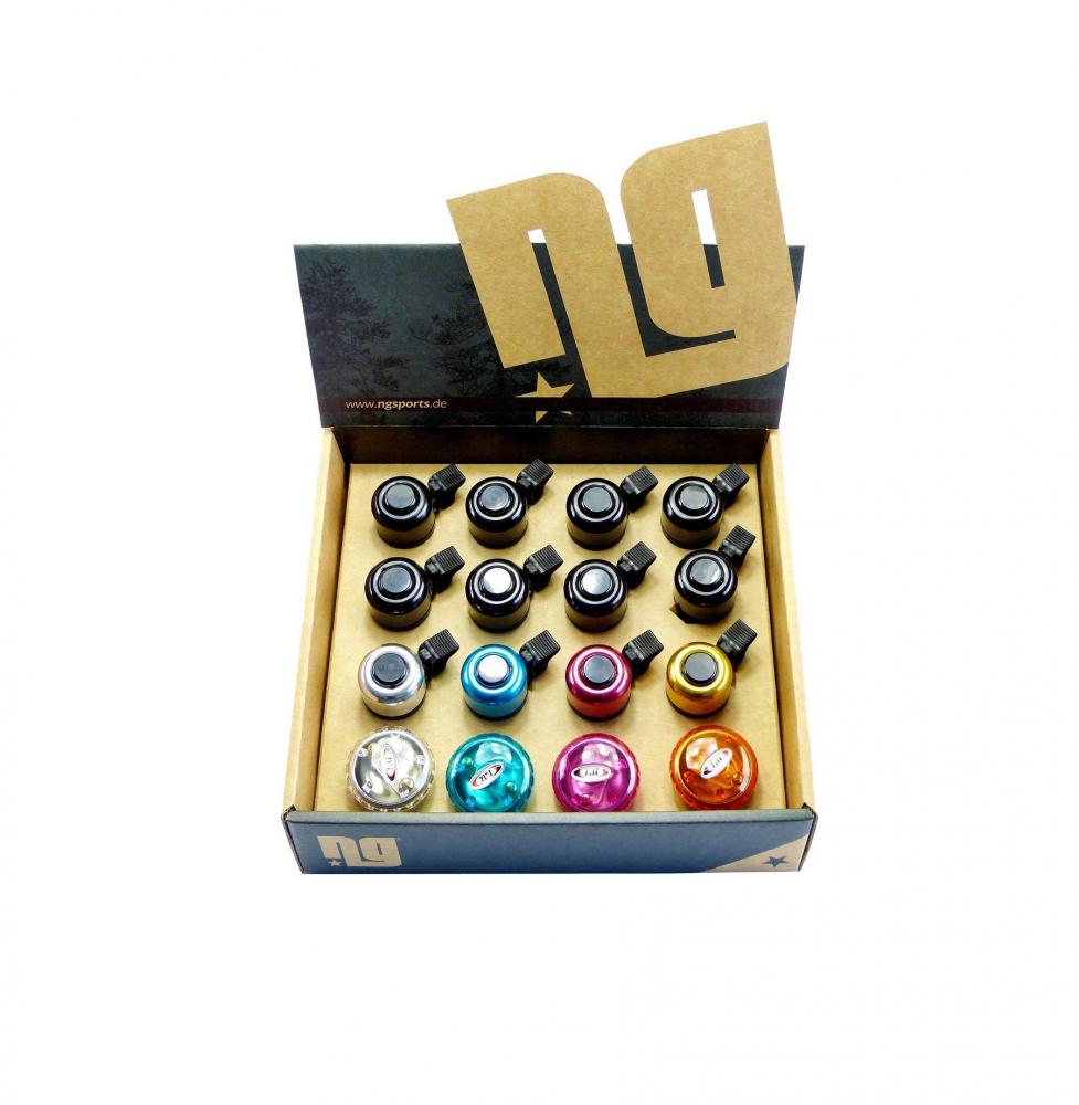 NG Sports Bell Box 3.0 Mixed Fahrradklingel THEKENDISPLAY VE-16