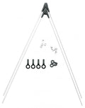 SKS Bluemels ASR V-Strebenpaar für Vorderrad-Schutzbleche, 3,0 mm Durchmesser, 355 mm Länge, mit Sicherheits-Clip und Befestigungsmaterial